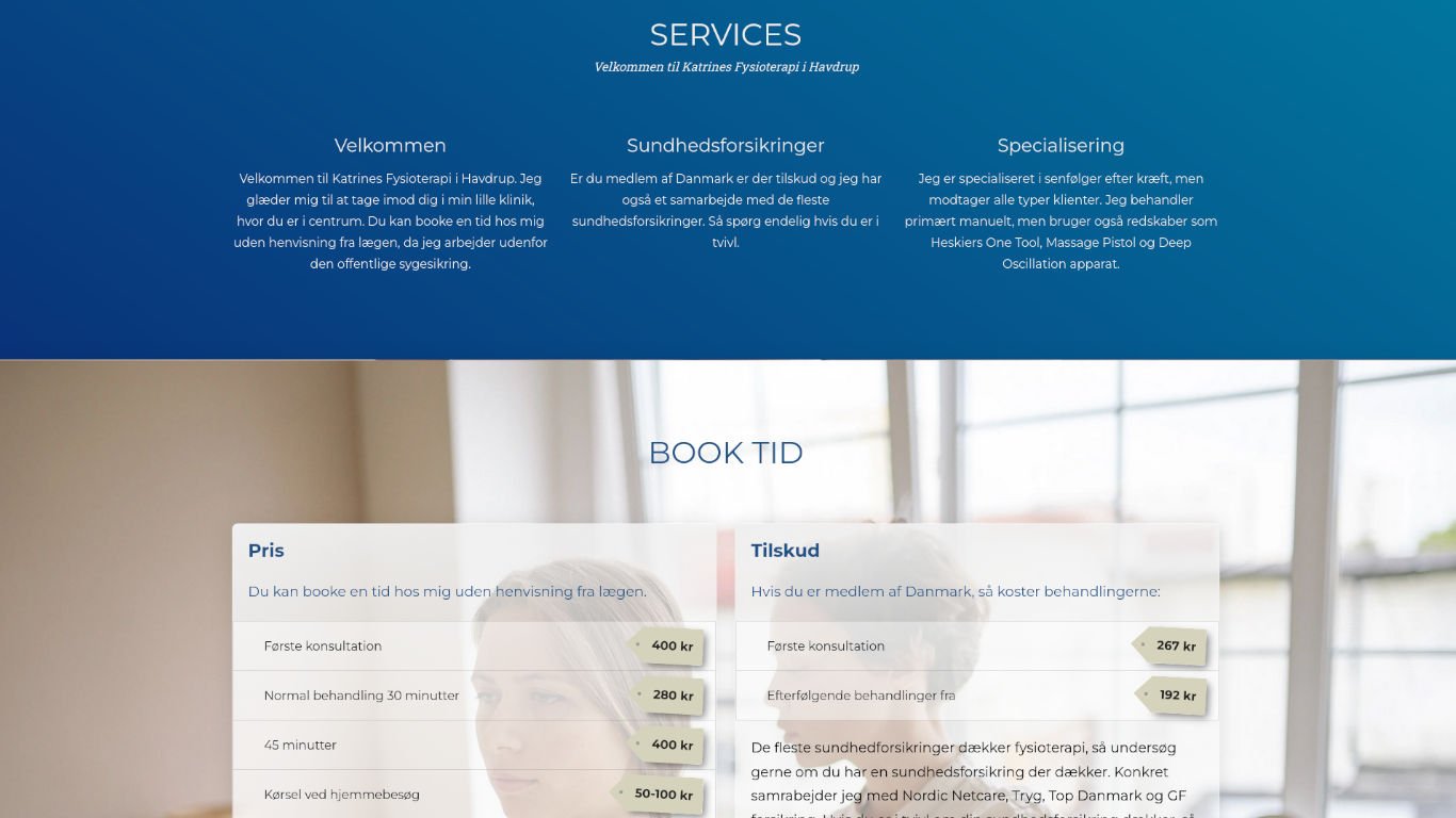 Katrines Fysioterapi - Main